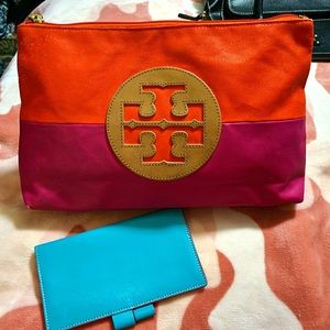 Tory Burch bag + the matching bank book